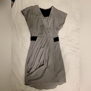 Vero moda silver/grey metallic dress size xs
